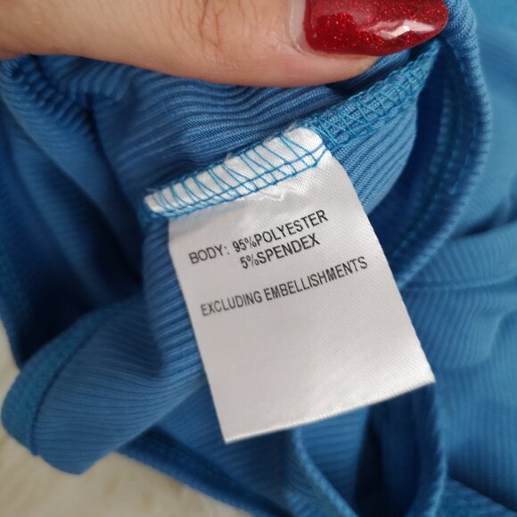 NWT Princess Polly River Bodysuit in Blue - Size 2 - Picture 7 of 7